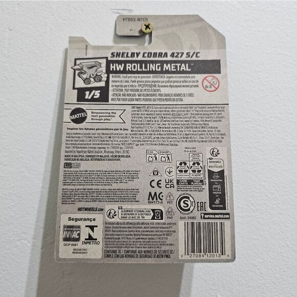 Hotwheels Shelby Cobra 427 S/C - Picture 4 of 4